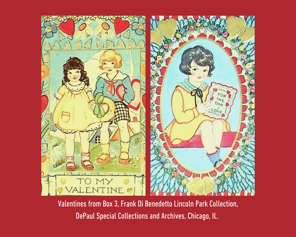 Valentine's Day Pop-up Exhibit in Special Collections and Archives